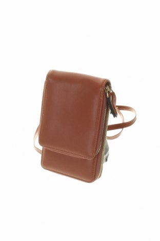 Γυναικεία τσάντα, Χρώμα Καφέ, Δερματίνη, Τιμή 15,10 €