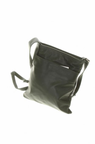Γυναικεία τσάντα, Χρώμα Πράσινο, Γνήσιο δέρμα, Τιμή 37,41 €