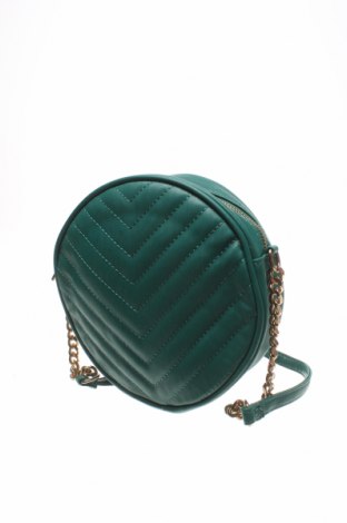 Дамска чанта Anko, Цвят Зелен, Еко кожа, Цена 22,78 лв.