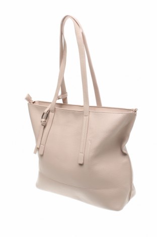 Γυναικεία τσάντα C&A, Χρώμα  Μπέζ, Δερματίνη, Τιμή 28,58 €