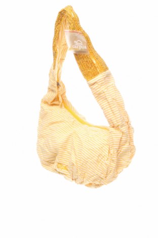 Дамска чанта Carpisa, Цвят Жълт, Текстил, Цена 27,60 лв.