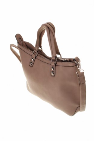 Γυναικεία τσάντα Nanucci, Χρώμα  Μπέζ, Δερματίνη, Τιμή 23,62 €