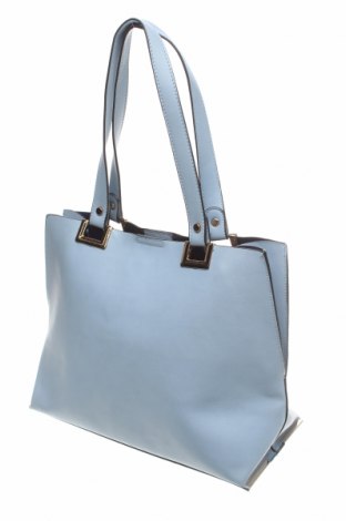 Γυναικεία τσάντα New Look, Χρώμα Μπλέ, Δερματίνη, Τιμή 16,70 €