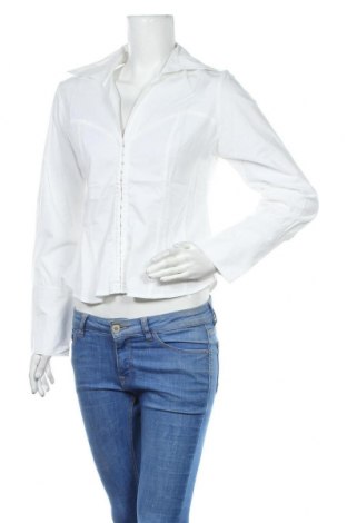 Γυναικείο πουκάμισο Cinque, Μέγεθος M, Χρώμα Λευκό, 97% βαμβάκι, 3% ελαστάνη, Τιμή 19,39 €