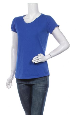 Damski T-shirt Defacto, Rozmiar XXL, Kolor Niebieski, 95% bawełna, 5% elastyna, Cena 63,33 zł