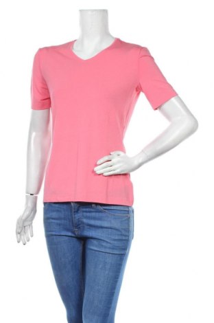 Γυναικείο t-shirt Escada, Μέγεθος M, Χρώμα Ρόζ , 67% βισκόζη, 27% πολυαμίδη, 6% ελαστάνη, Τιμή 44,54 €