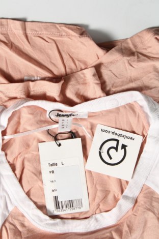 Γυναικείο t-shirt Jennyfer, Μέγεθος L, Χρώμα Ρόζ , 96% βισκόζη, 4% ελαστάνη, Τιμή 4,49 €