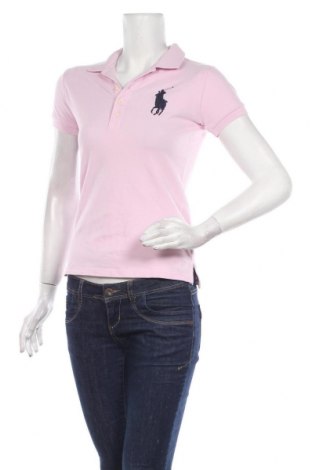 Tricou de femei Ralph Lauren, Mărime S, Culoare Roz, 95% bumbac, 5% elastan, Preț 203,95 Lei