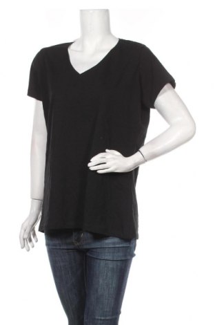 Damen T-Shirt Zeeman, Größe XXL, Farbe Schwarz, 95% Baumwolle, 5% Elastan, Preis 13,78 €