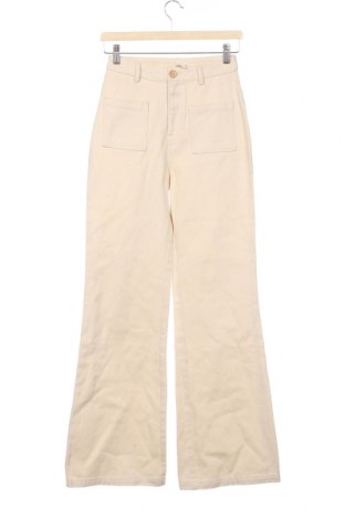 Damen Jeans, Größe XS, Farbe Beige, Baumwolle, Preis 10,78 €