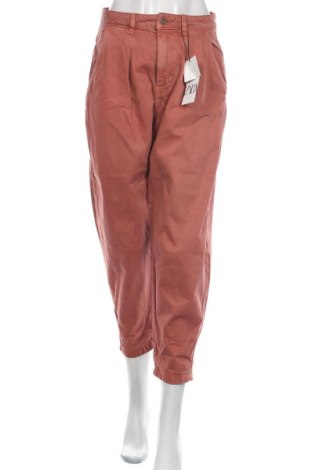 Damen Jeans Zara, Größe S, Farbe Rosa, Baumwolle, Preis 32,98 €