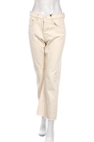 Damen Jeans Zara, Größe M, Farbe Ecru, Baumwolle, Preis 13,68 €