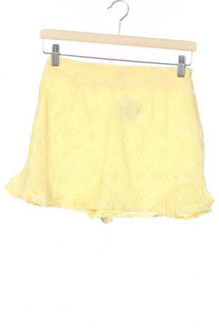 Γυναικείο κοντό παντελόνι Miss Selfridge, Μέγεθος XS, Χρώμα Κίτρινο, Τιμή 14,44 €