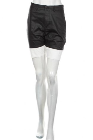 Дамски къс панталон NU-IN, Размер S, Цвят Черен, 98% памук, 2% еластан, Цена 14,70 лв.