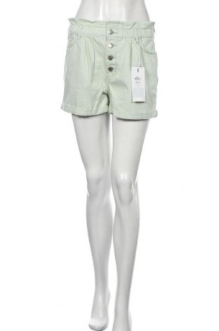 Дамски къс панталон ONLY, Размер M, Цвят Зелен, Памук, Цена 14,70 лв.