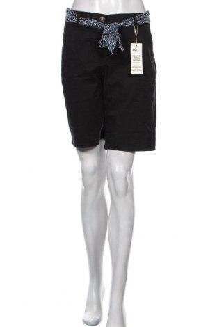 Γυναικείο κοντό παντελόνι Tom Tailor, Μέγεθος M, Χρώμα Μαύρο, 98% βαμβάκι, 2% ελαστάνη, Τιμή 23,12 €