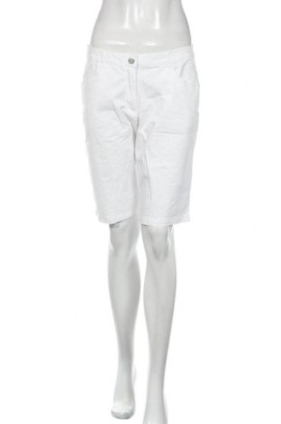 Γυναικείο κοντό παντελόνι Up 2 Fashion, Μέγεθος M, Χρώμα Λευκό, Βαμβάκι, Τιμή 10,36 €