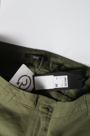 Γυναικείο κοντό παντελόνι Zero, Μέγεθος S, Χρώμα Πράσινο, Βαμβάκι, Τιμή 22,94 €