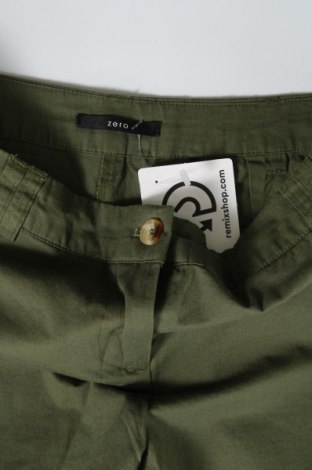 Γυναικείο κοντό παντελόνι Zero, Μέγεθος XS, Χρώμα Πράσινο, Βαμβάκι, Τιμή 22,94 €