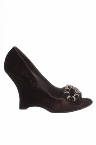 Γυναικεία παπούτσια Casadei, Μέγεθος 38, Χρώμα Πράσινο, Κλωστοϋφαντουργικά προϊόντα, Τιμή 139,79 €