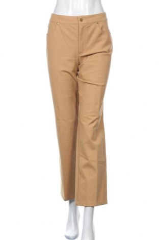Дамски панталон Escada, Размер M, Цвят Кафяв, 96% памук, 4% еластан, Цена 108,88 лв.