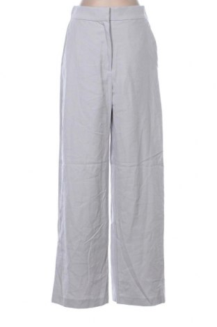 Дамски панталон H&M, Размер S, Цвят Сив, 80% вискоза, 12% лен, 8% полиестер, Цена 33,60 лв.