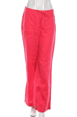 Dámské kalhoty  Hennes, Velikost M, Barva Červená, 100% len, Cena  558,00 Kč