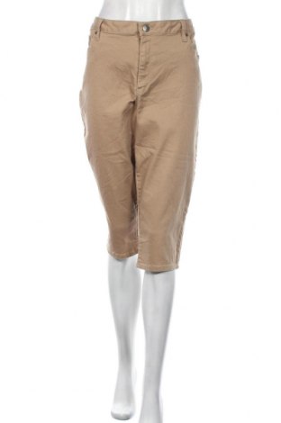 Дамски панталон Hybrid, Размер XXL, Цвят Бежов, 65% памук, 32% полиестер, 3% еластан, Цена 14,70 лв.