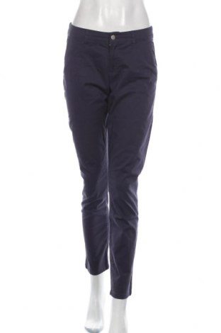 Дамски панталон Maison 123, Размер S, Цвят Син, 98% памук, 2% еластан, Цена 107,07 лв.
