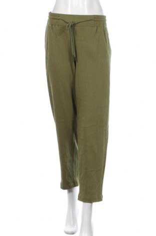 Damskie spodnie Tom Tailor, Rozmiar XL, Kolor Zielony, 52% bawełna, 47% poliester, 1% elastyna, Cena 115,15 zł