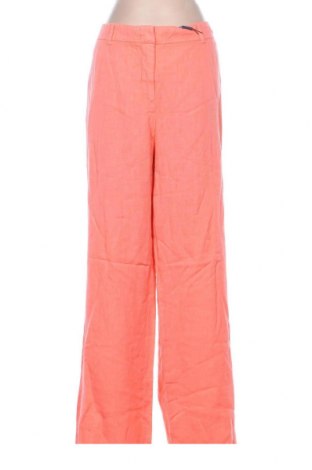 Dámské kalhoty  Triangle By s.Oliver, Velikost XL, Barva Oranžová, 100% len, Cena  576,00 Kč
