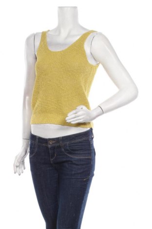Γυναικείο αμάνικο μπλουζάκι Mango, Μέγεθος S, Χρώμα Κίτρινο, Τιμή 1,69 €