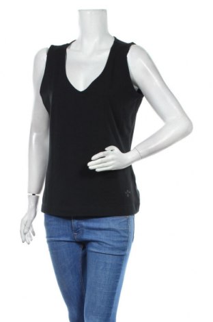 Γυναικείο αμάνικο μπλουζάκι Ragman, Μέγεθος XL, Χρώμα Μαύρο, 95% βαμβάκι, 5% ελαστάνη, Τιμή 12,34 €