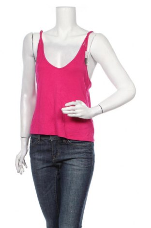 Damska koszulka na ramiączkach Undiz, Rozmiar M, Kolor Różowy, 95% wiskoza, 5% elastyna, Cena 33,24 zł
