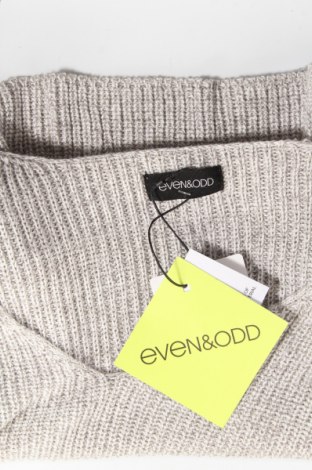Γυναικείο πουλόβερ Even&Odd, Μέγεθος S, Χρώμα Γκρί, 50% βαμβάκι, 50% πολυακρυλικό, Τιμή 11,74 €