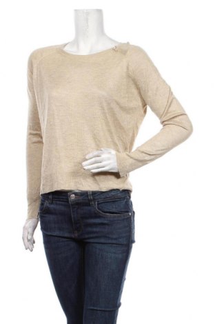 Damenpullover Zara Knitwear, Größe M, Farbe Beige, 50% Viskose, 50%Acryl, Preis 19,28 €