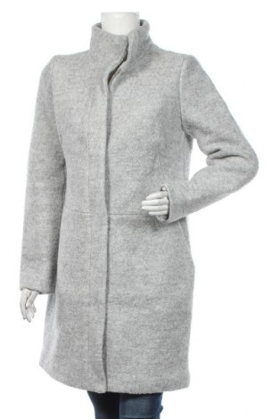 Γυναικείο παλτό Vila, Μέγεθος M, Χρώμα Γκρί, 50% μαλλί, 50% πολυεστέρας, Τιμή 53,58 €