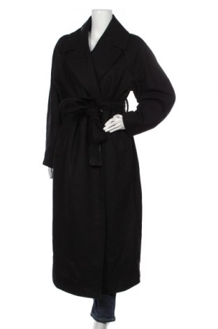 Dámský kabát  Weekday, Velikost M, Barva Černá, 57% vlna, 40% polyester, 2% polyamide, 1% elastan, Cena  2 739,00 Kč