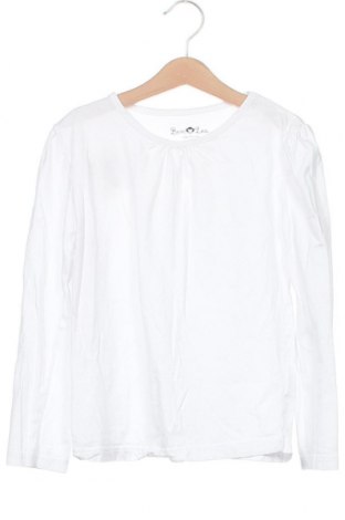 Детска блуза, Размер 6-7y/ 122-128 см, Цвят Бял, 100% памук, Цена 15,44 лв.