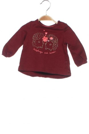 Bluză pentru copii Baby Club, Mărime 3-6m/ 62-68 cm, Culoare Roșu, Bumbac, Preț 64,66 Lei