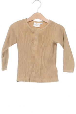 Παιδική μπλούζα The New, Μέγεθος 9-12m/ 74-80 εκ., Χρώμα  Μπέζ, 95% βαμβάκι, 5% ελαστάνη, Τιμή 12,96 €