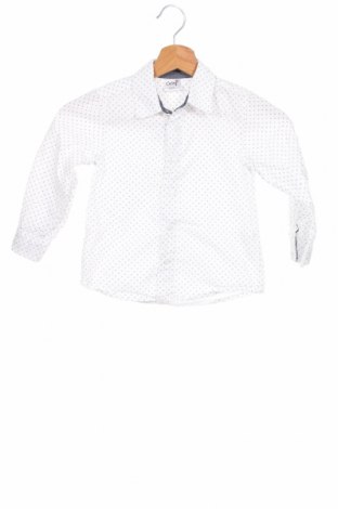 Детска риза, Размер 3-4y/ 104-110 см, Цвят Бял, Памук, Цена 17,64 лв.