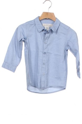Kinderhemd H&M, Größe 18-24m/ 86-98 cm, Farbe Blau, Baumwolle, Preis 13,88 €