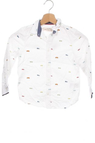 Kinderhemd H&M L.O.G.G., Größe 4-5y/ 110-116 cm, Farbe Weiß, Baumwolle, Preis 14,61 €