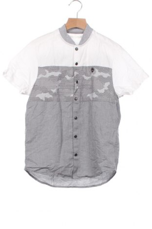 Kinderhemd Next, Größe 10-11y/ 146-152 cm, Farbe Grau, Baumwolle, Preis 15,31 €