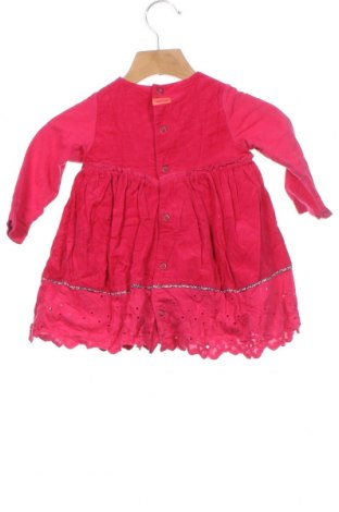 Детска рокля Catimini, Размер 6-9m/ 68-74 см, Цвят Розов, Памук, Цена 33,60 лв.