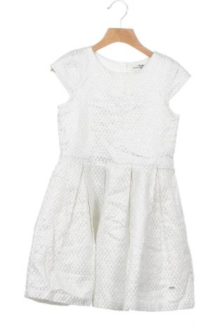 Kinderkleid Hampton Republic, Größe 5-6y/ 116-122 cm, Farbe Silber, 56% Baumwolle, 30% Polyester, 14% Metallfasern, Preis 20,04 €