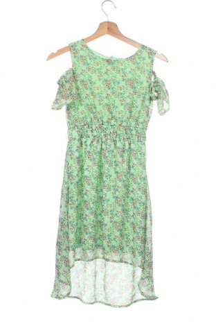 Детска рокля Y.F.K., Размер 10-11y/ 146-152 см, Цвят Зелен, Полиестер, Цена 31,92 лв.