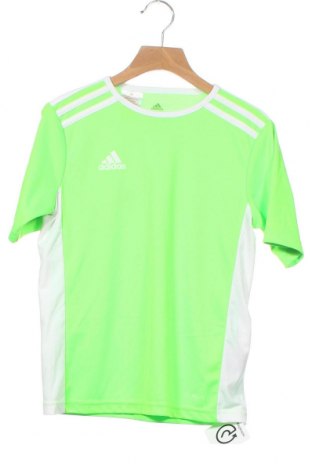 Kinder T-Shirt Adidas, Größe 9-10y/ 140-146 cm, Farbe Grün, Polyester, Preis 18,51 €