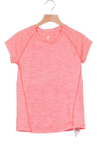 Dětské tričko  H&M Sport, Velikost 8-9y/ 134-140 cm, Barva Růžová, 87% polyester, 13% elastan, Cena  285,00 Kč